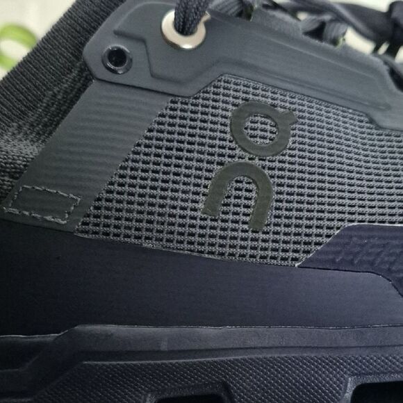 On Running Men's Dark Purple and Lime Athletic Shoes - Picture 13 of 16